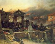 阿方斯 玛丽 阿道夫 德 纽维尔 : The Cemetery at St Privat